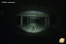 Тест фонарей - Huntlight FT-04S яркий