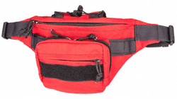 Поясная сумка Kiwidition Pokorua (красно-черная)