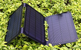 Солнечная панель Soshine SC20W (20 Вт, USB-кабель)