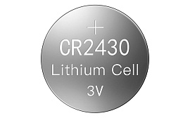Комплект из 5 батареек Soshine CR2430 (3.0 В, 550мАч)